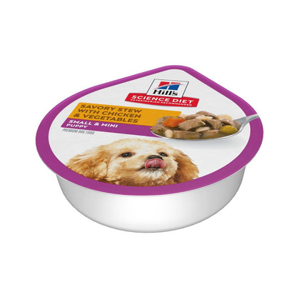 Hills Puppy Small Y Mini Chicken Y Vegetales 3.5Oz
