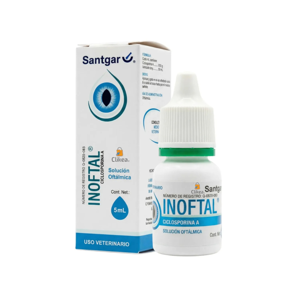 Santgar Inoftal Solusion Oftalmico 5Ml (Nueva Presentacion De Inmunoc)