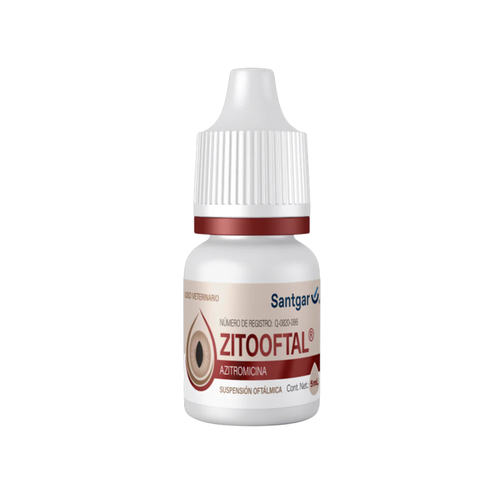 Santgar Zitooftal Suspension Oftalmica 5Ml (Antes Azitro Ofteno)