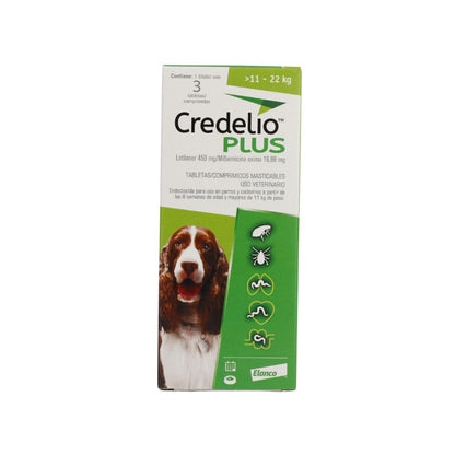 Credelio Plus 450Mg (11-22Kg) 3 Tabletas