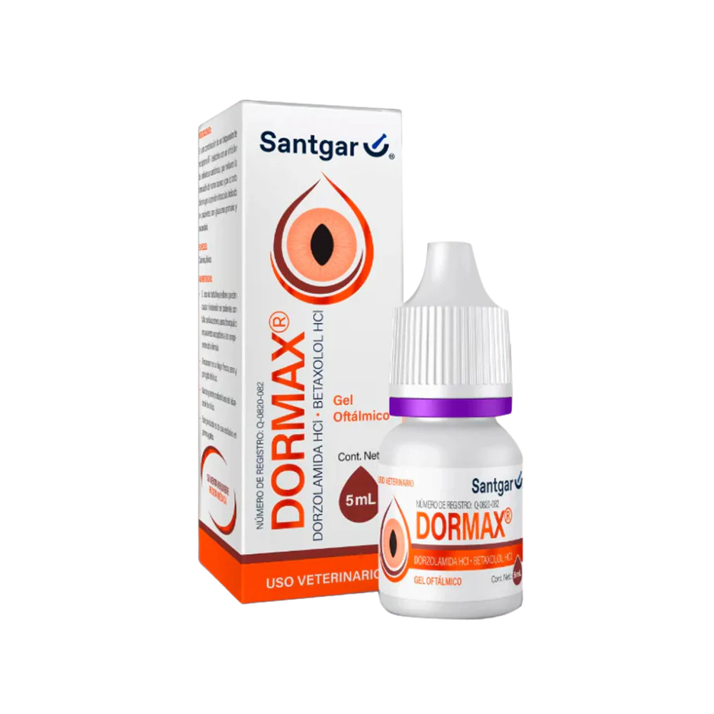 Santgar Dormax Dorzolavet Compuesto (Dorzo 20Mg/ Betax 2.5Mg) 5Ml