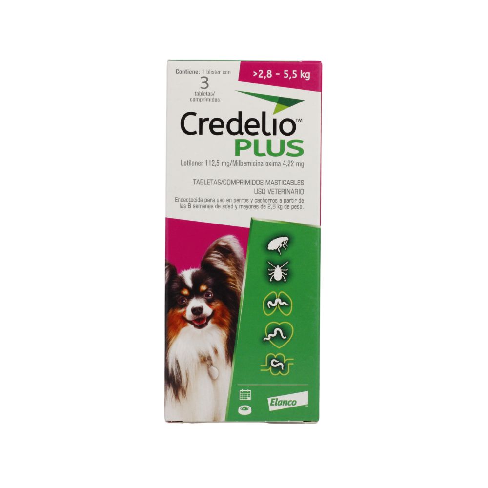Elanco Credelio Plus 112.5 Mg 3 Tab