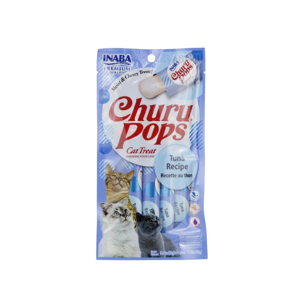 INABA CHURU TUNA WITH POPS *4PZ*