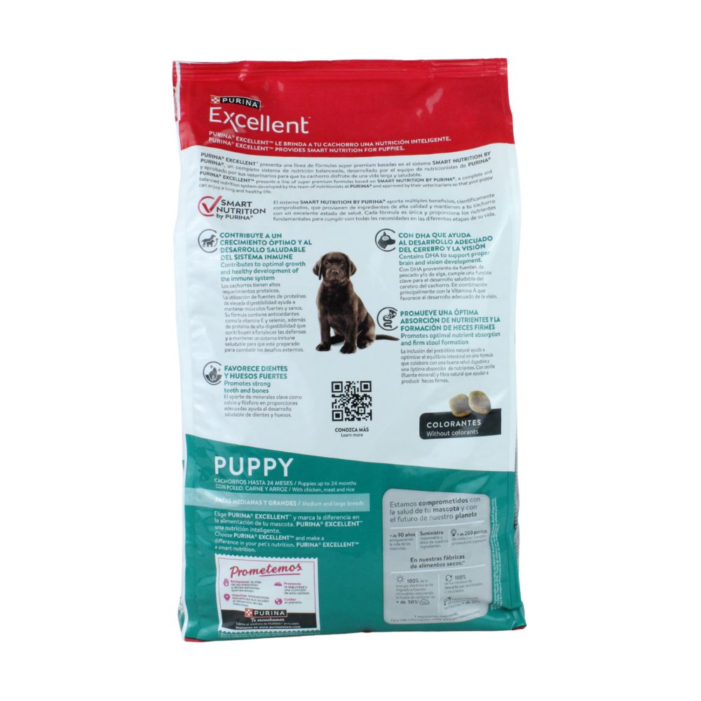 Purina Excellent Cachorro Raza Mediana Y Grande 1.5Kg