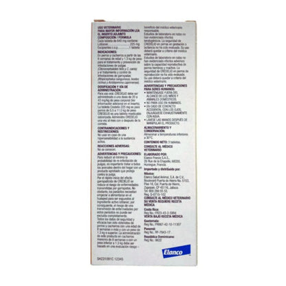 Elanco Credelio Plus 225 Mg 1 Tab (5.5Kg -11Kg)