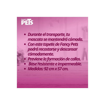 Fancy Pets Tapete P/Transportadora Int