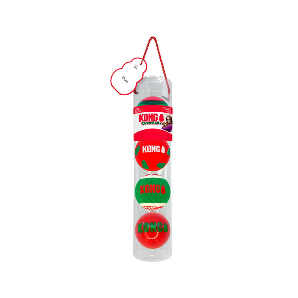 Kong Holiday Occasions Pelotas Med 4 Pzas