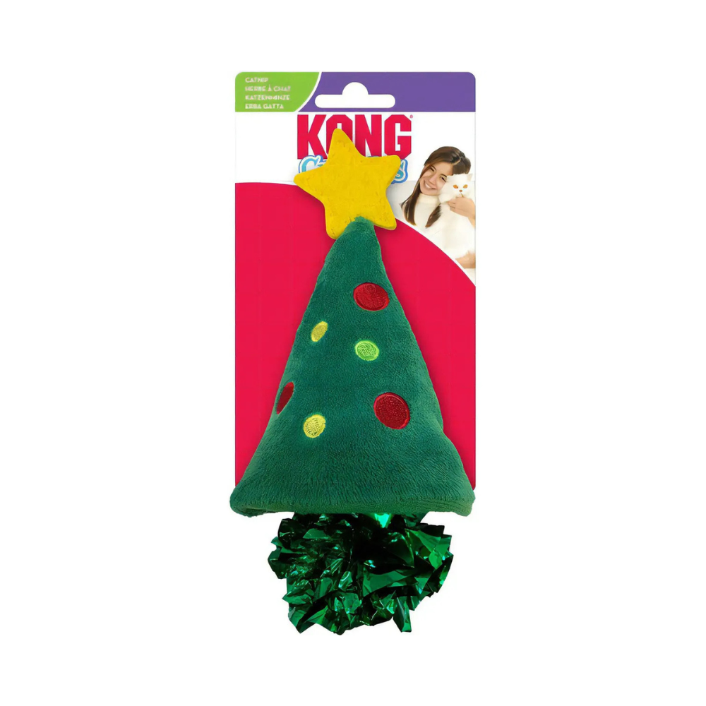 Kong Holiday Crackles Christmas Tree