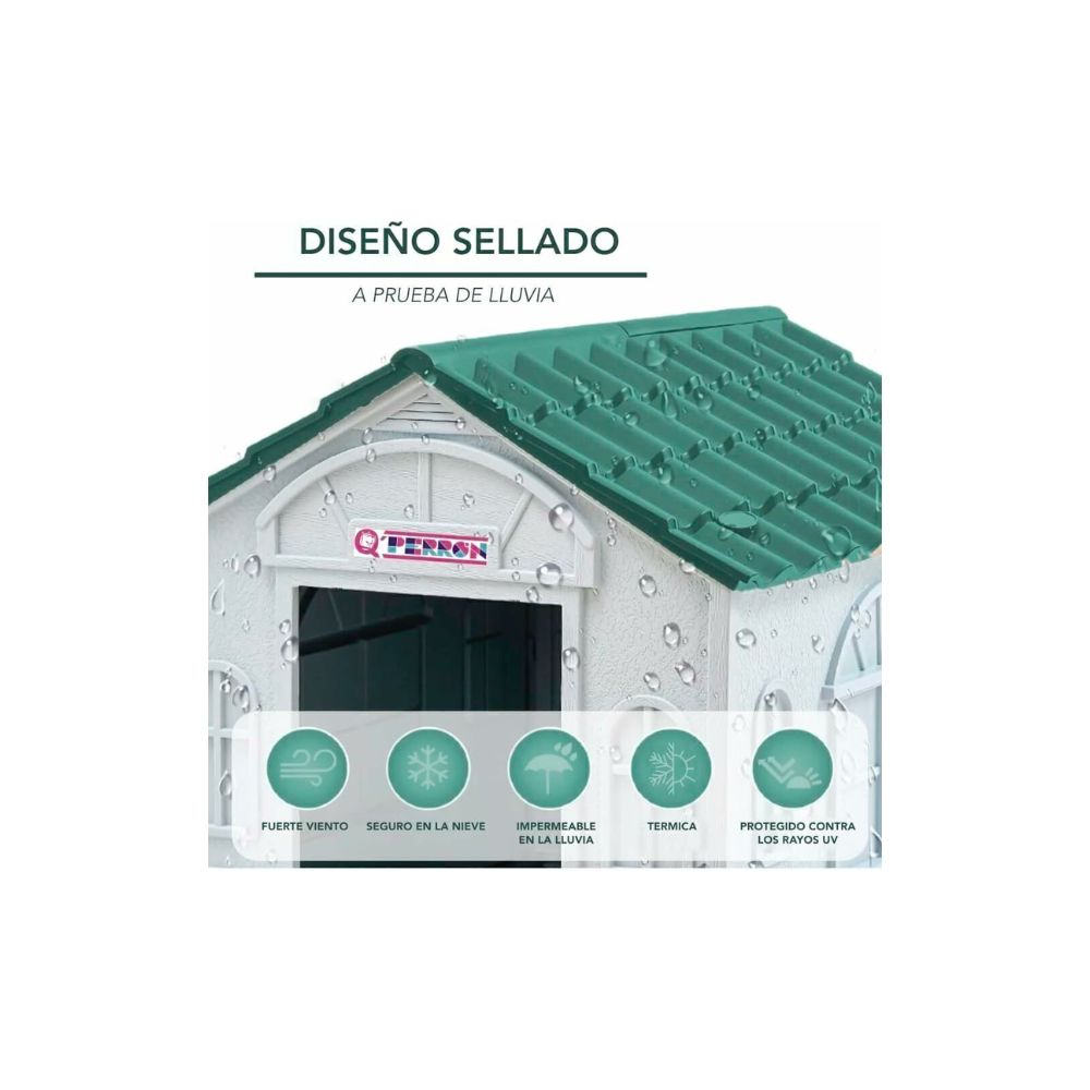 Qperron Casa Mediana San Miguelito 76x65x66cm