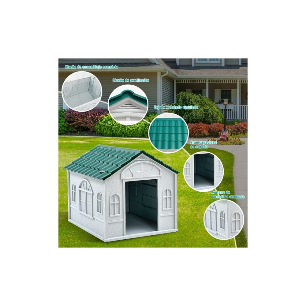 Qperron Casa Mediana San Miguelito 76x65x66cm