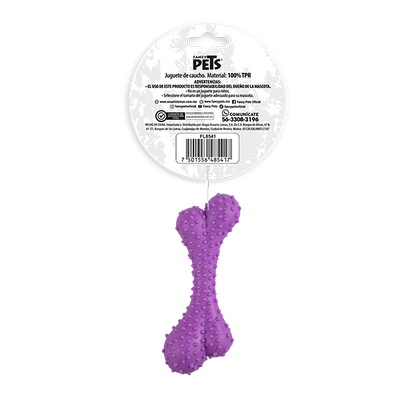 FANCY PETS JUGUETE CAUCHO HUESO DE POLLO CH SPIKY