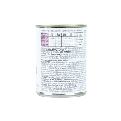 Royal Canin Renal Support D Mig Canine Lata 385 G