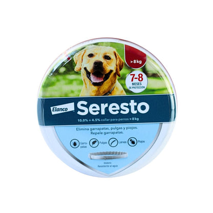 Elanco Seresto Collar Perros Mayores A 8 Kg