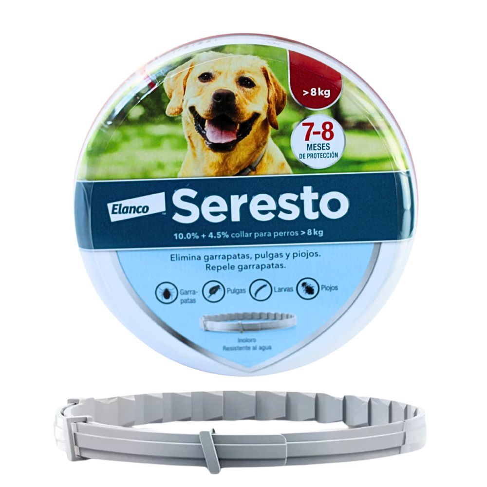 Elanco Seresto Collar Perros Mayores A 8 Kg