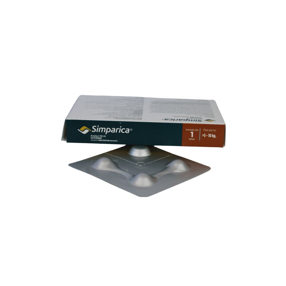 Zoetis Simparica 20 Mg 1 Tab 5 - 10 Kg