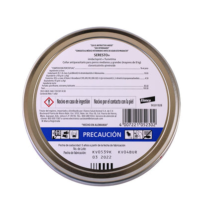 Elanco Seresto Collar Perros Mayores A 8 Kg