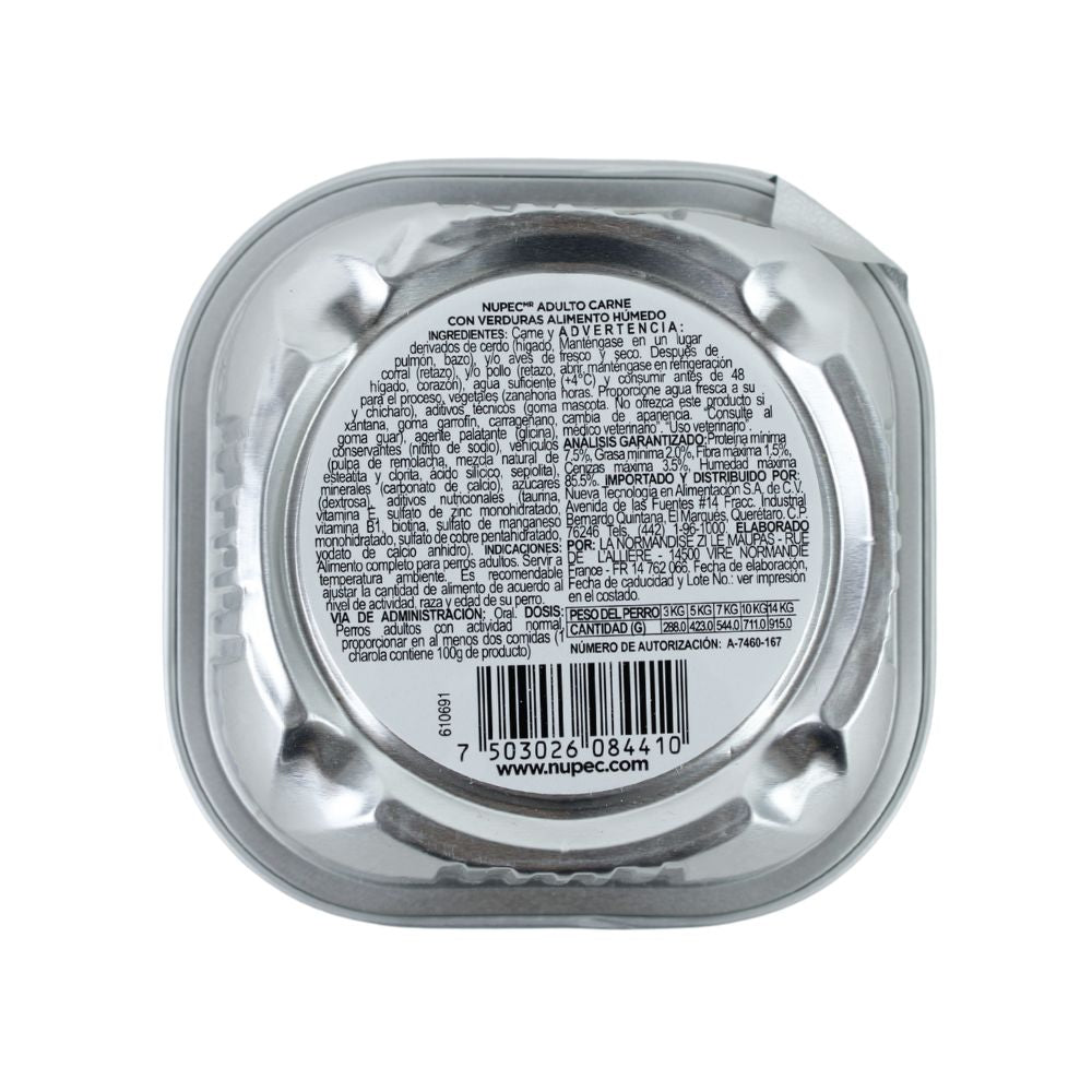Nupec Lata Audulto 0.1 Kg