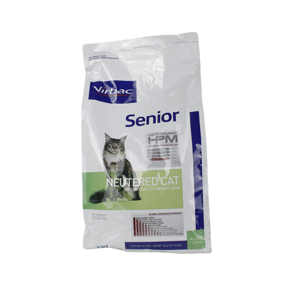 Virbac Hpm Senior Neutered Cat 7kg