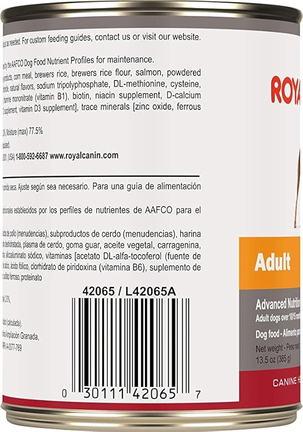 ROYAL CANIN ADVANCE ALL DOGS ADULTO LATA 385 G