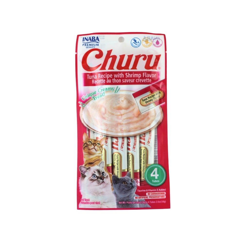 Inaba Churu Tuna With Shrimp *4Pz*