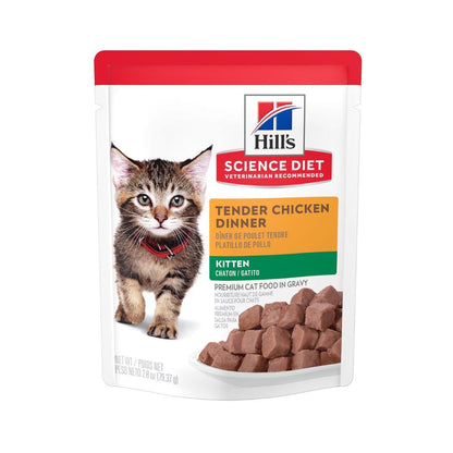 HILLS POUCH KITTEN ORIGINAL DE POLLO 79 G