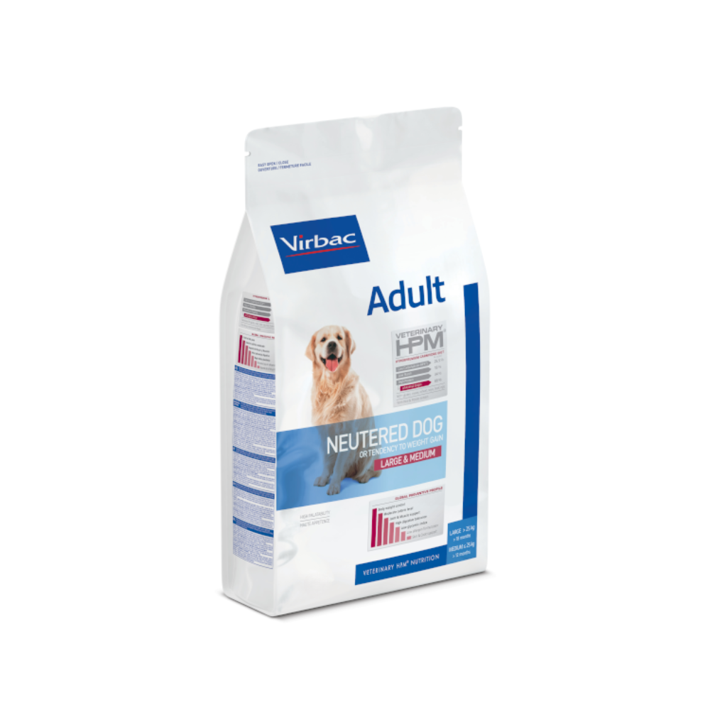 Virbac Hpm Adult Neutered Large & Medium 12 Kg