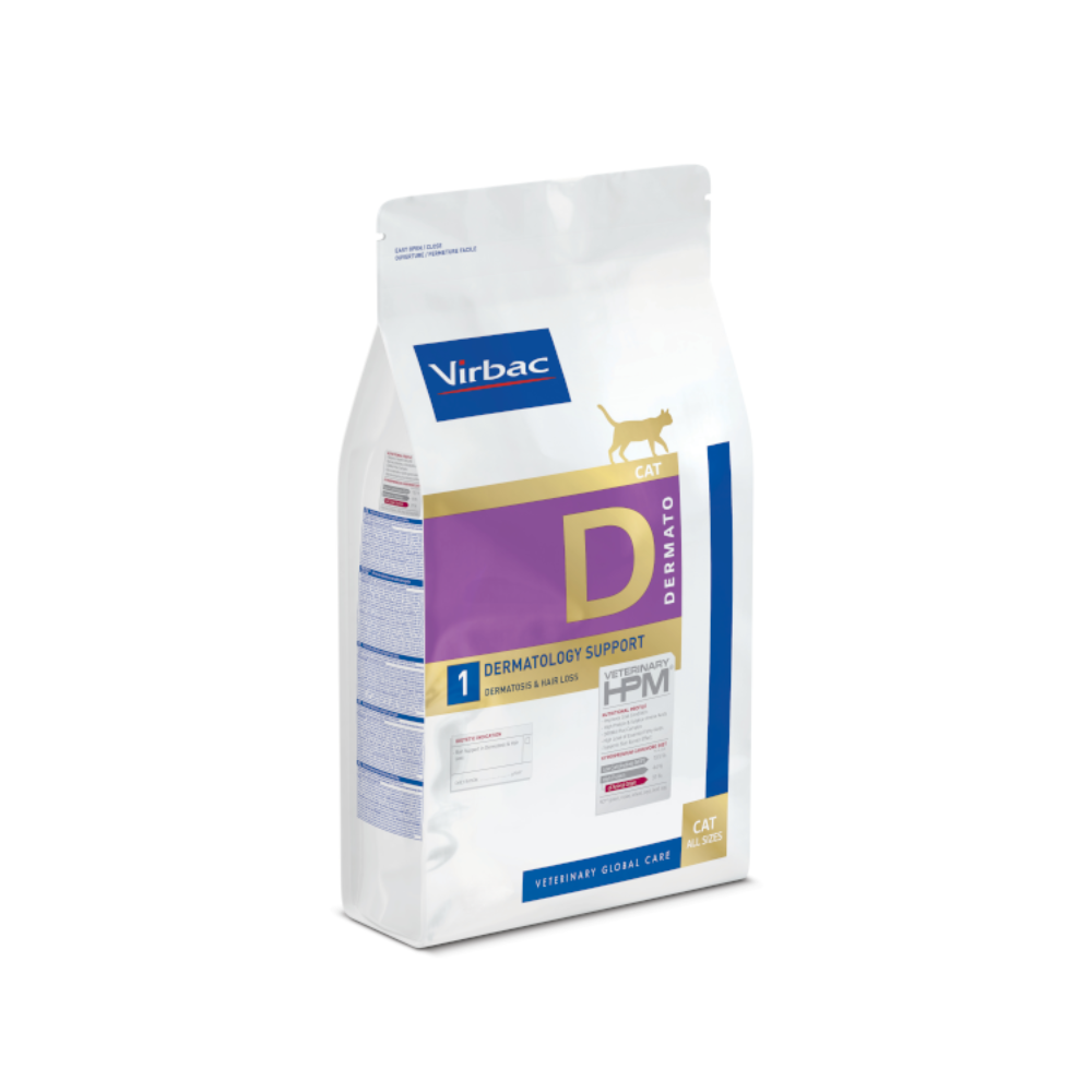 Virbac Hpm Cat Dermatology Support 3 Kg