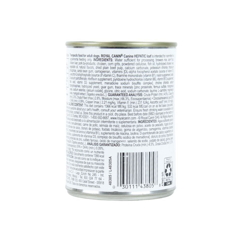 Royal Canin Hepatic Lata 410 G