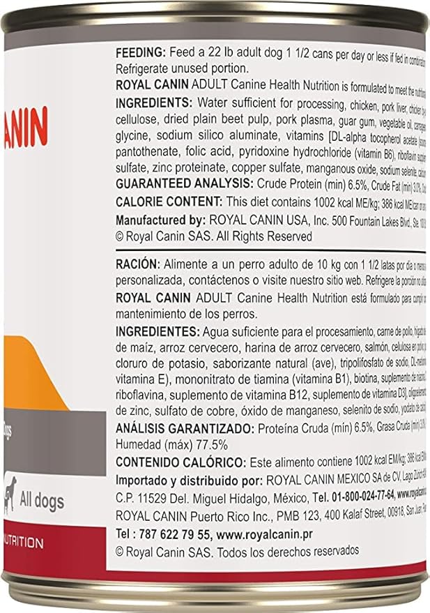 ROYAL CANIN ADVANCE ALL DOGS ADULTO LATA 385 G