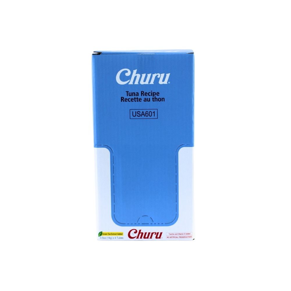 INABA CHURU TUNA RECIPE CAJA C/6 BOLSAS C/*4PZ*
