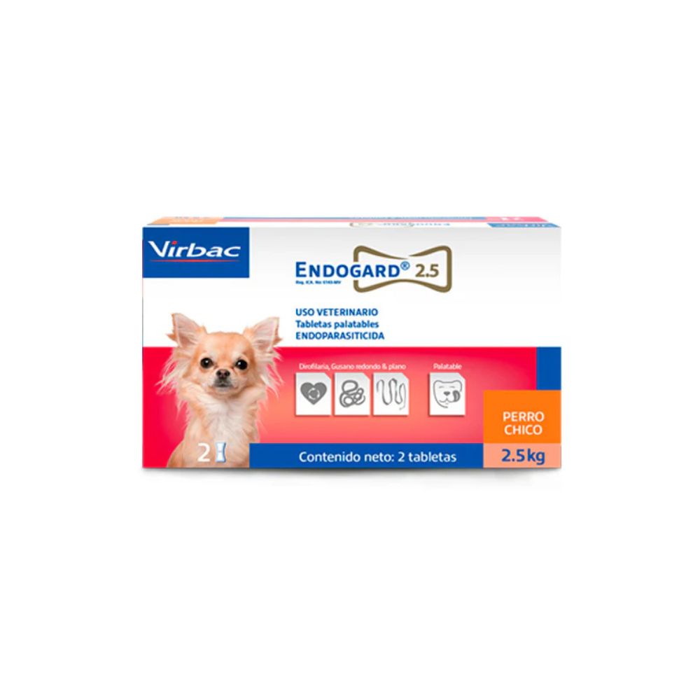 Virbac Endogard Perros 2.5 Kg 24 Tab
