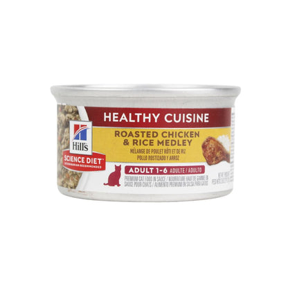 HILLS HEALTHY CUISINE GATO ADULTO LATA 79 G 24 PZ