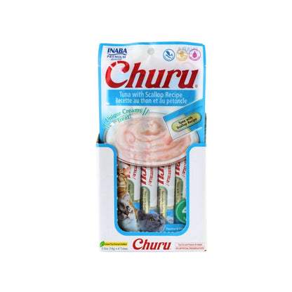 INABA CHURU TUNA/SCALLOP CAJA C/6 BOLSAS C/*4PZ*