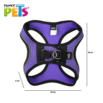 Fancy Pets Arnes Y Correa Sportie Med Violeta