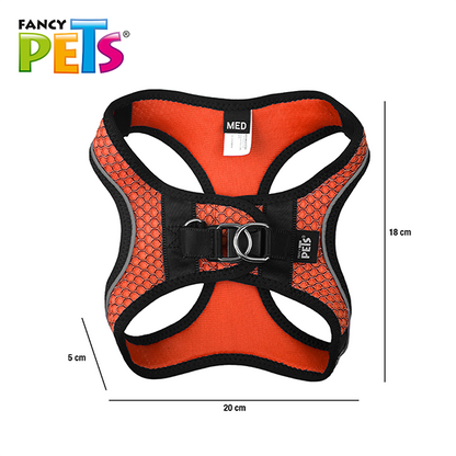Fancy Pets Arnes Y Correa Sportie Med Naranja