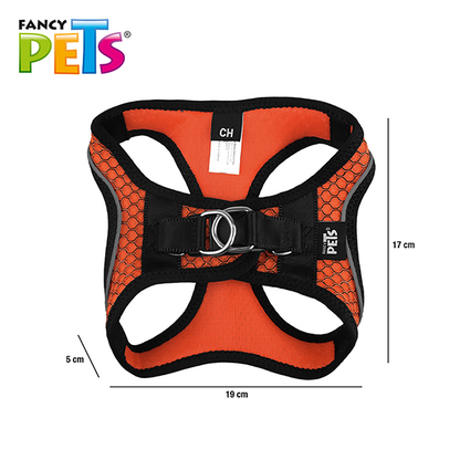 Fancy Pets Arnes Y Correa Sportie Ch Naranja