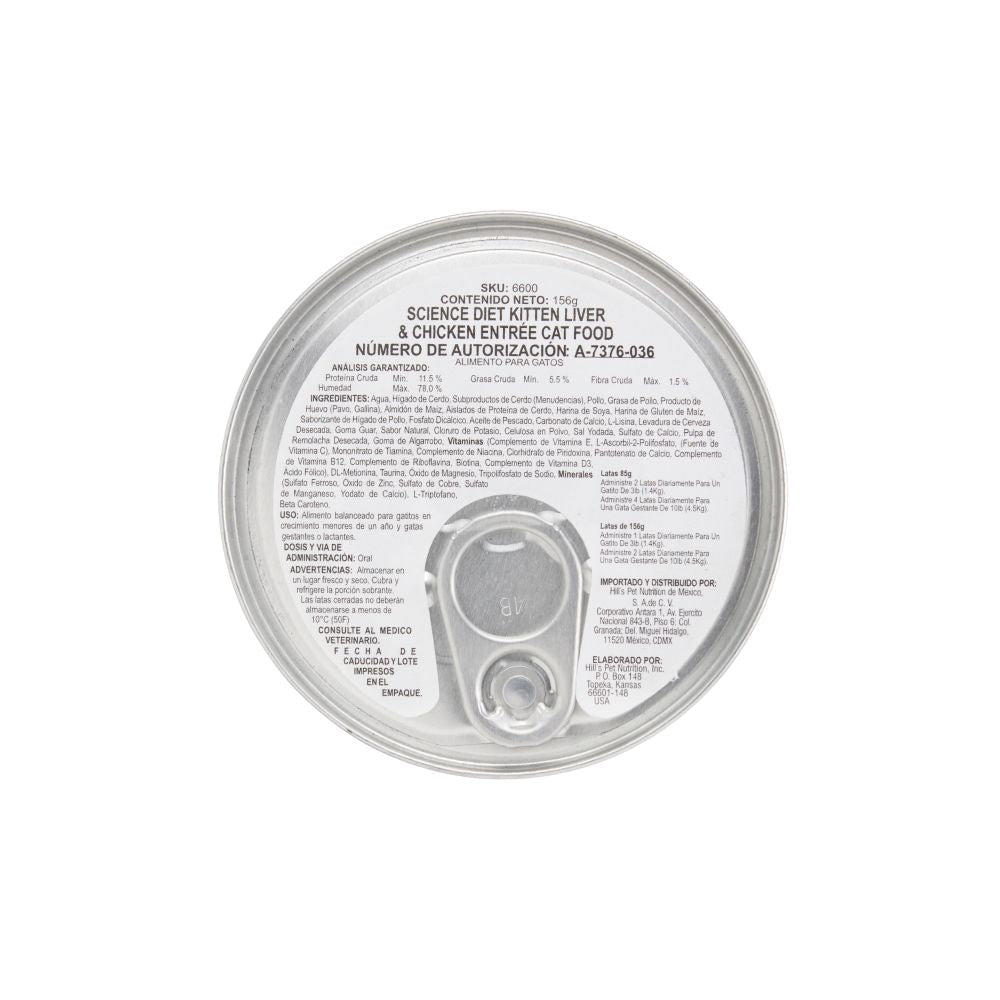 HILLS KITTEN ORIGINAL LATA 156 G 24 PZ