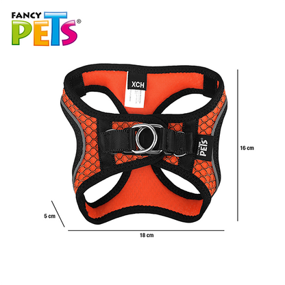 Fancy Pets Arnes Y Correa Sportie Xch Naranja