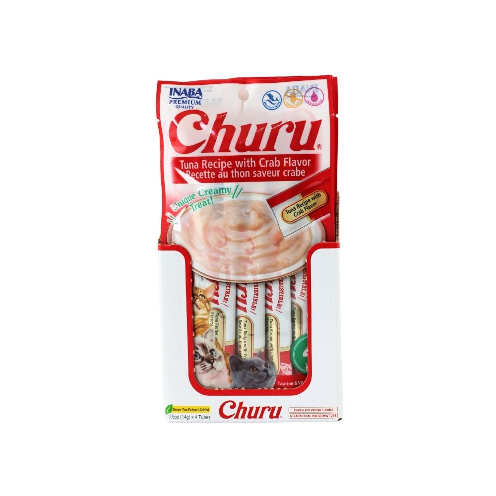 INABA CHURU CANGREJO CAJA C/6 BOLSAS C/*4PZ*