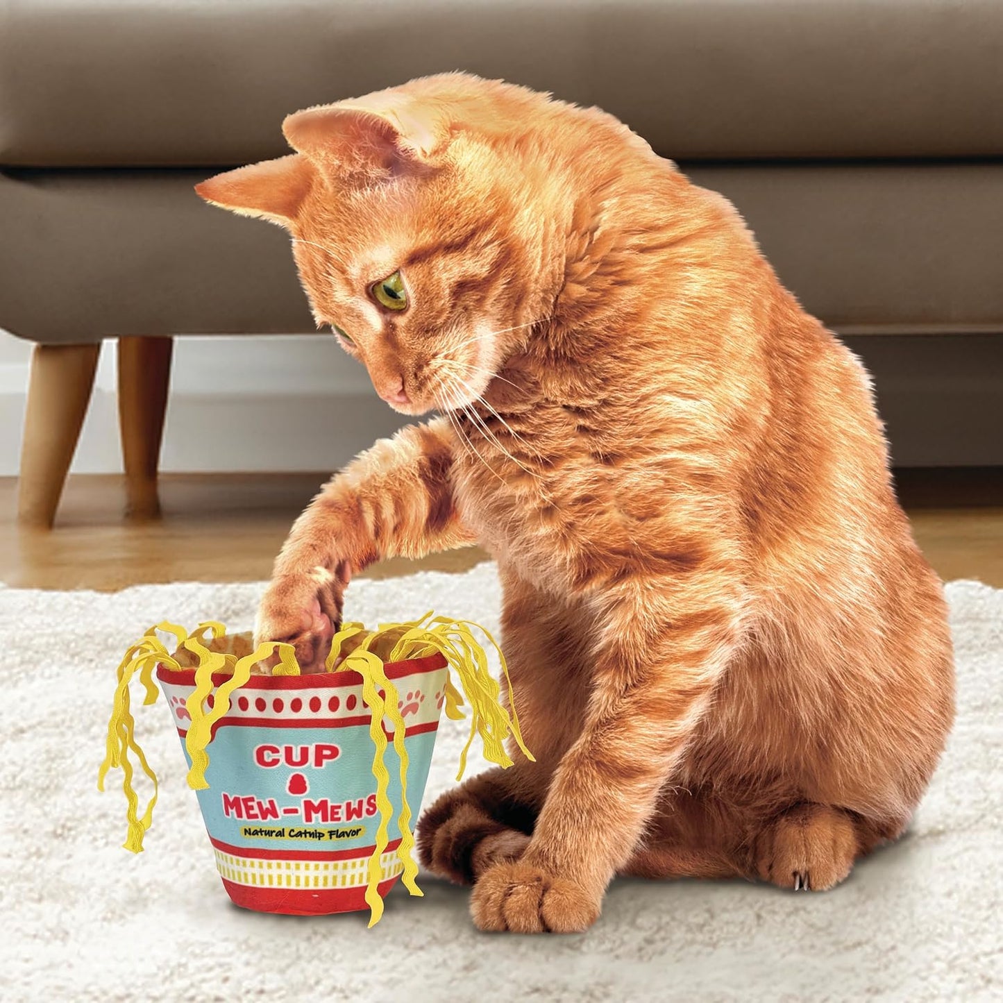 Kong Crackles Taza De Fideos Con Catnip