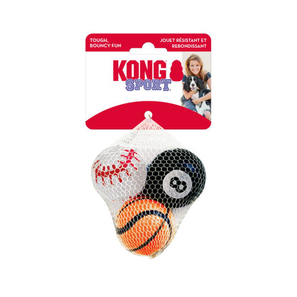 Kong Pelota Sport Tamaño Chico 3 Pzas