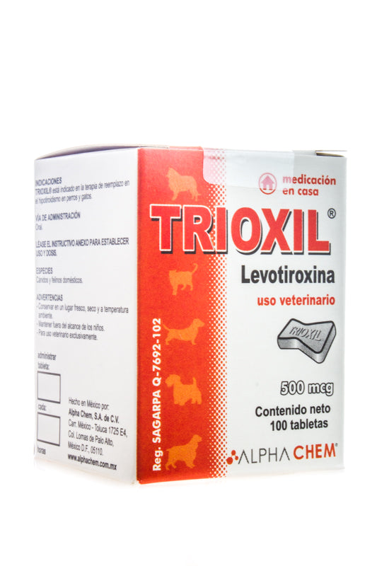 ALPHACHEM TRIOXIL 500 MCG 100 TABLETAS