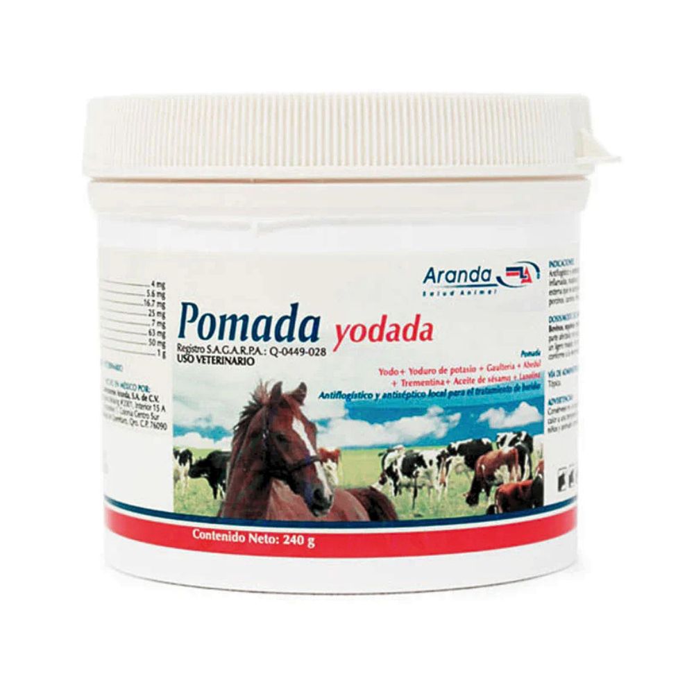 Aranda Pomada Yodada 240 G