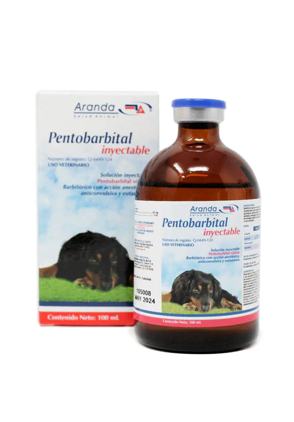 Aranda Pentobarbital Inyectable 100Ml