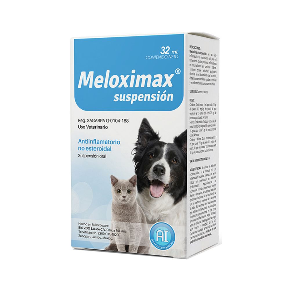 Bio Zoo Meloximax Suspensión Oral 1.5Mg 10 Ml