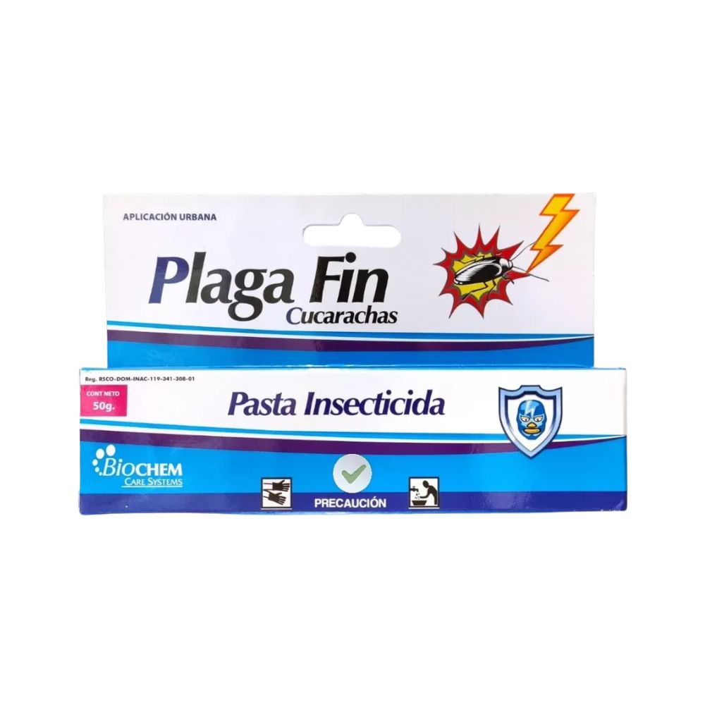Biochem Plaga Fin Pasta Insecticida Cucaracha 50 G