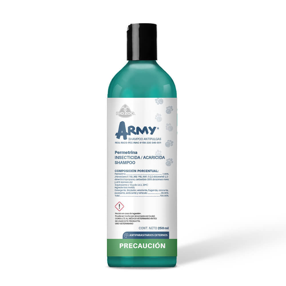 BIO ZOO ARMY SHAMPOO 250 ML