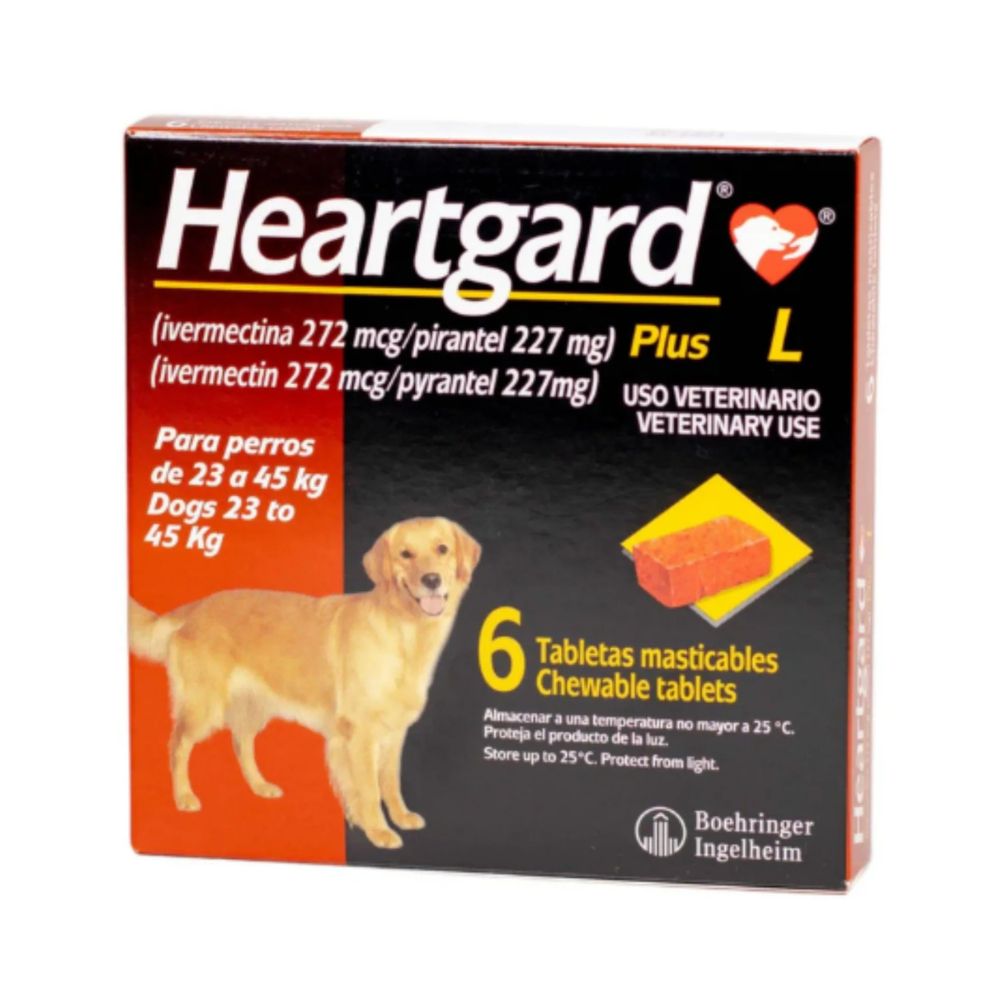Boehringer Heartgard Plus L 23-45Kg 6 Mast
