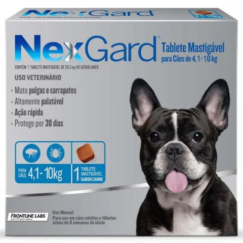 BOEHRINGER NEXGARD M 4.1-10 KG 1 TAB