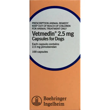 Boehringer Vetmedin 2.5Mg/ 100 Capsulas